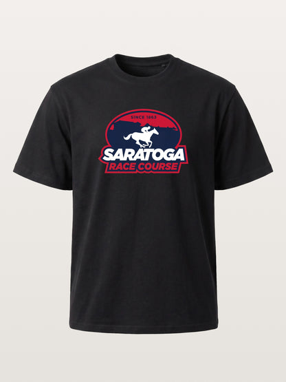 Saratoga Race Course Shield Crest Gildan T-shirt