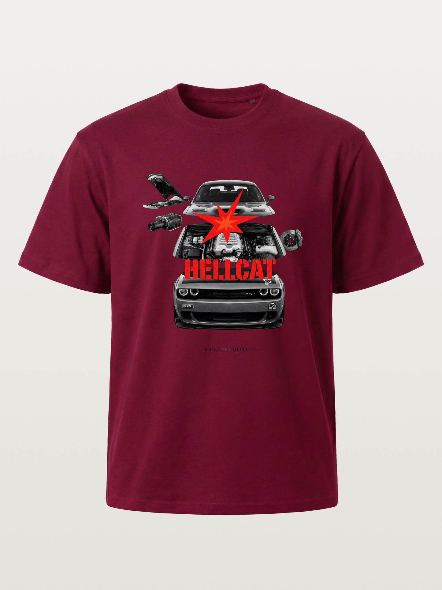 Engine Explode Hellcat Artwork Gildan T-shirt