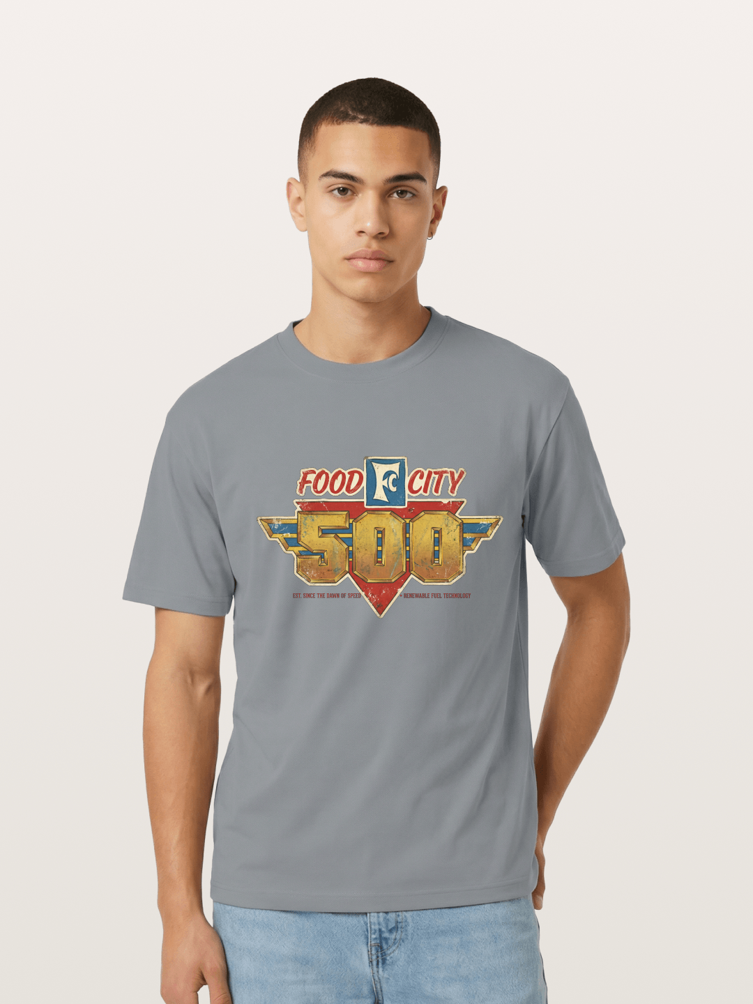 Food City 500 Retro Logo Art Gildan T-shirt