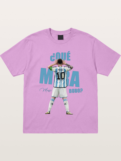 Messi ?Qu¨¦ Mir¨¢ Bobo Argentin Gildan T-shirt