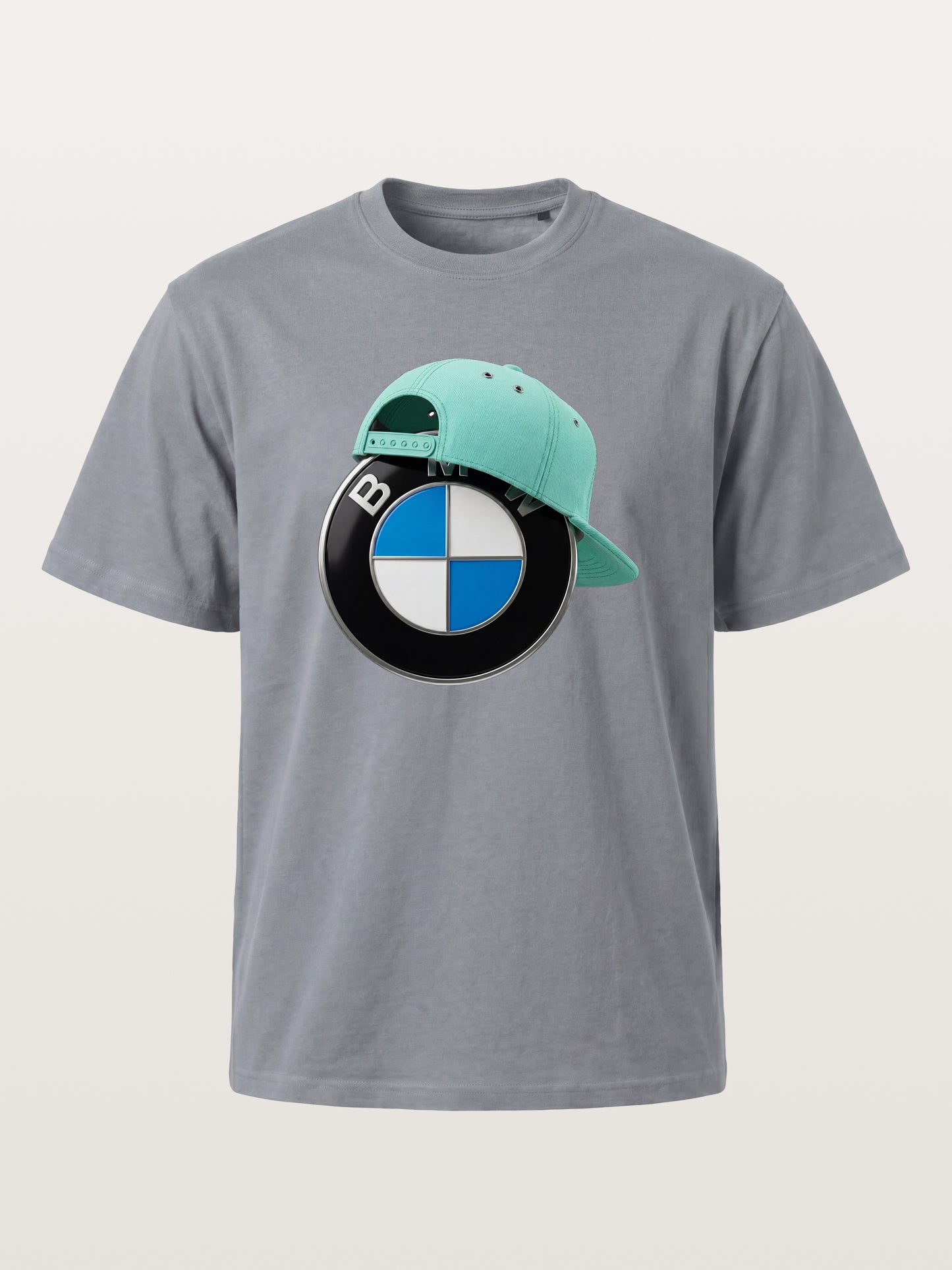 BMW Logo & Tiffany Cap Art Gildan T-shirt