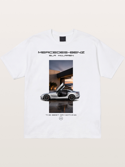 Mercedes SLR McLaren Poster Cotton T-shirt