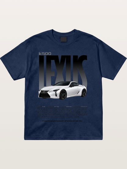 Lexus LC500 Magazine Style Poster Cotton T-shirt