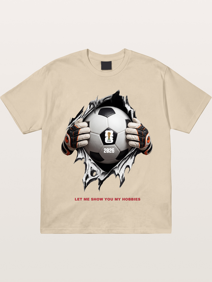 Soccer Ball Tear Effect 2026 Gildan T-shirt