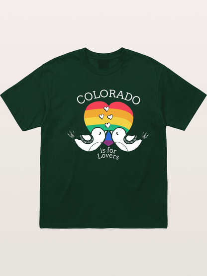 Colorado Trans Pride Heart Design Gildan T-shirt