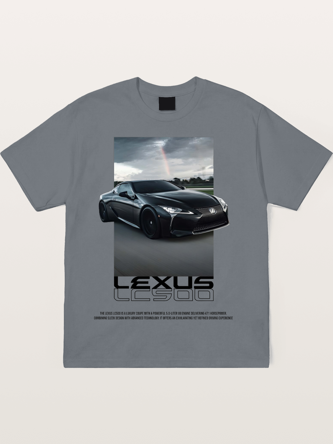 Lexus LC500 Sports Car Poster Cotton T-shirt