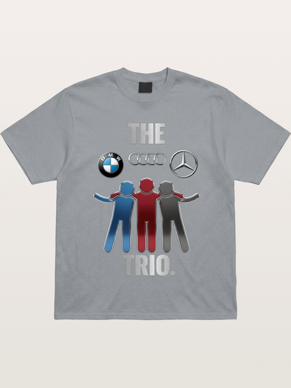 German Car Trio Friendship Print Gildan T-shirt