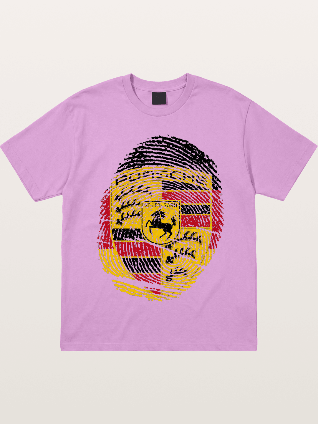 Porsche Crest Fingerprint Gildan T-shirt