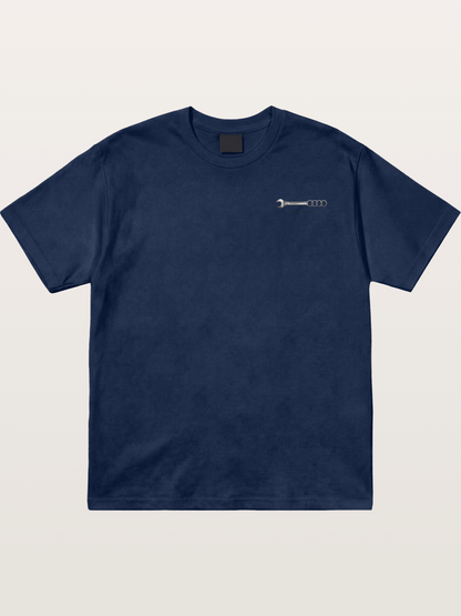 Audi Maintenance Wrench Art Cotton T-shirt