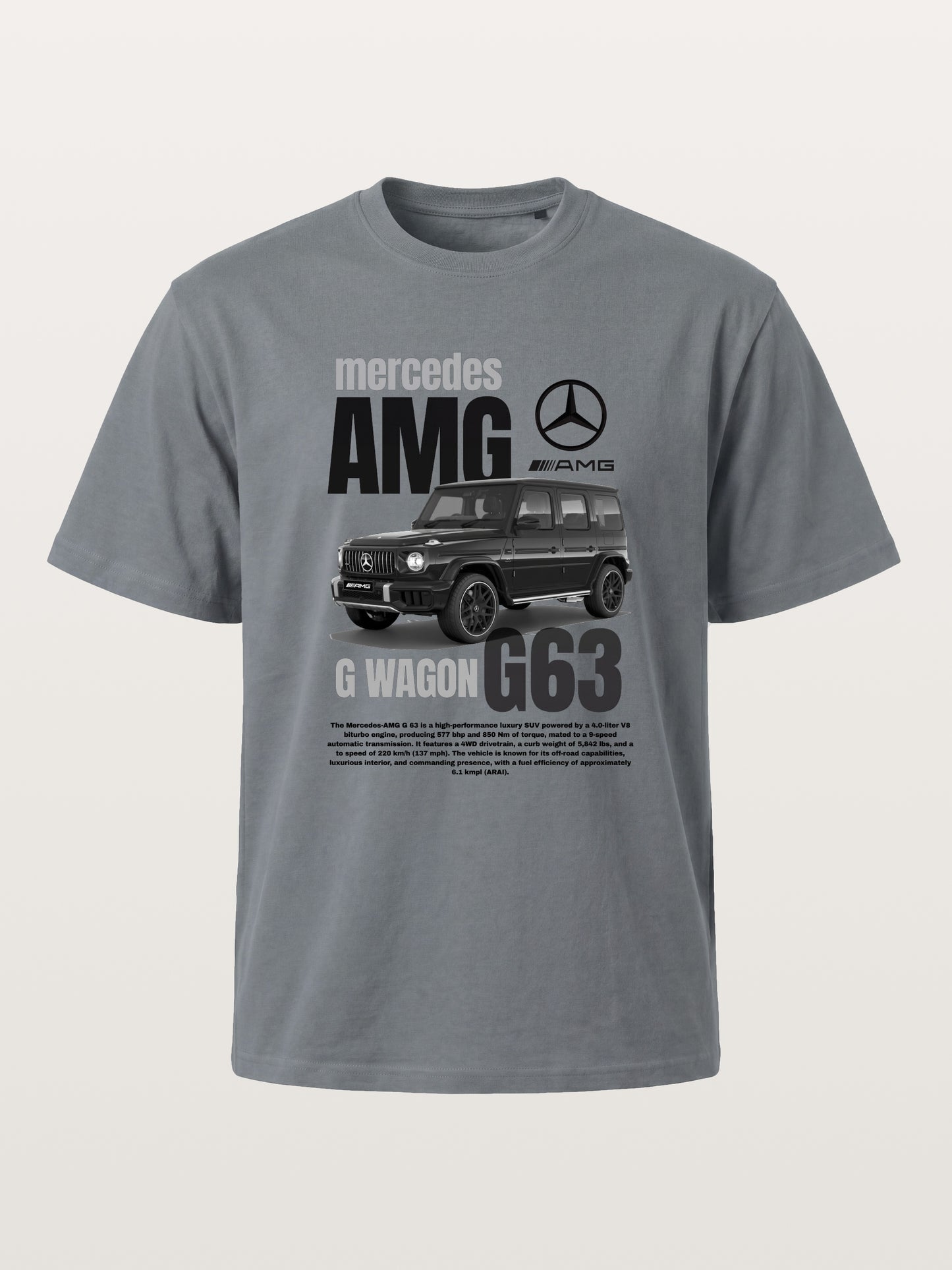 G63 Wagon Spec And Body Layout Cotton T-shirt