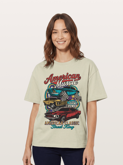 Mustang King Cotton T-shirt
