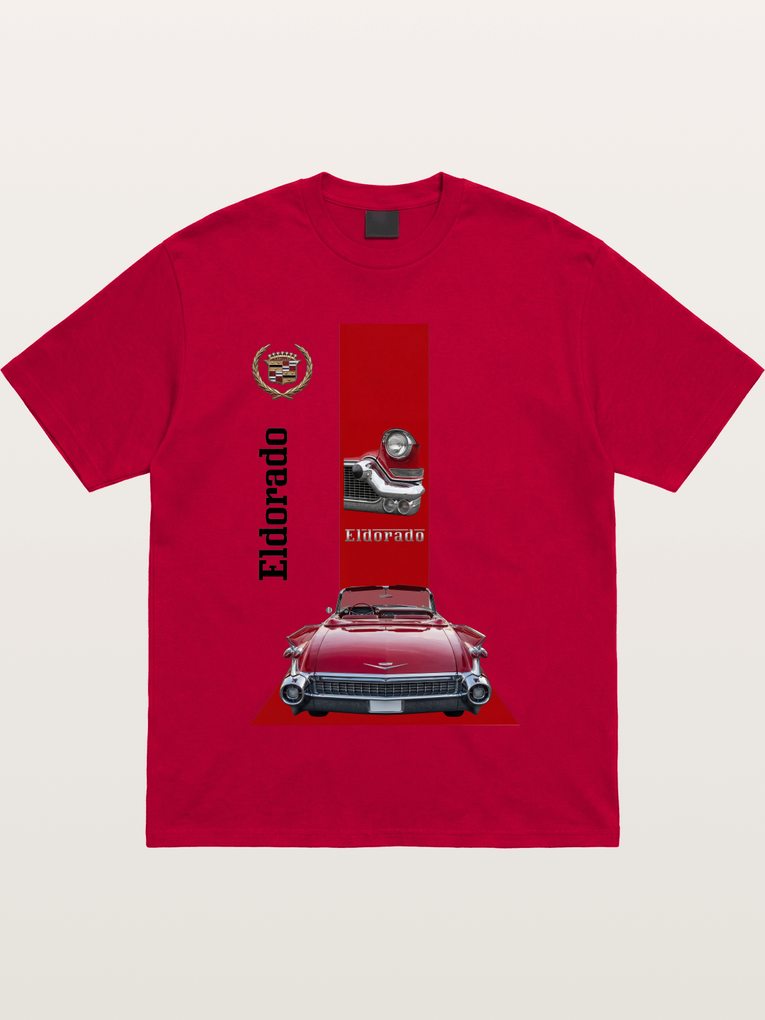 Red Convertible Gildan T-shirt