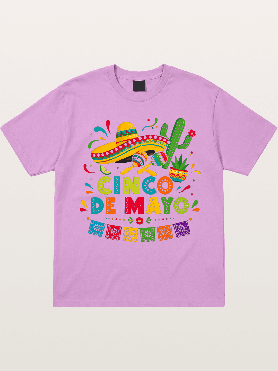 Cinco De Mayo Fiesta Art Gildan T-shirt