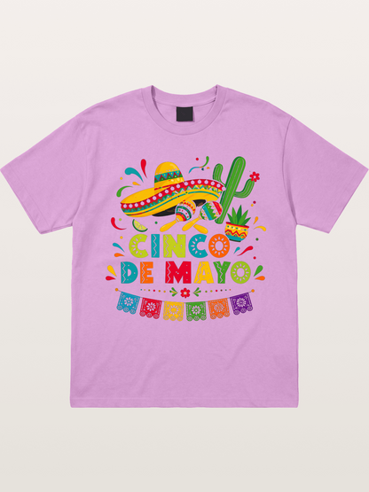 Cinco De Mayo Fiesta Art Gildan T-shirt