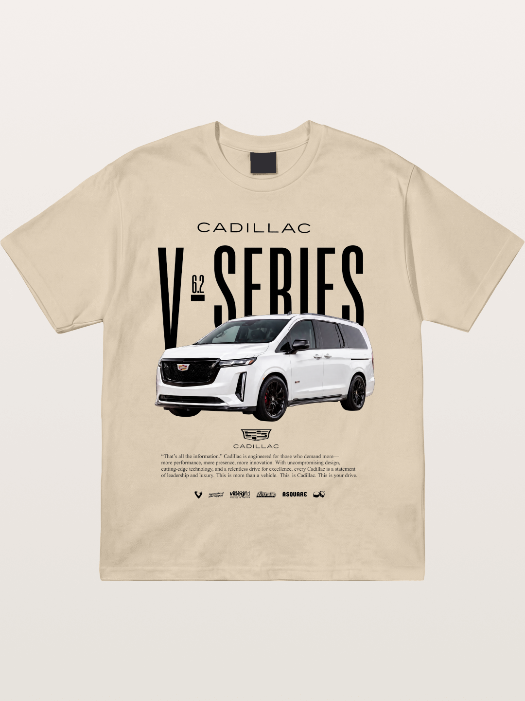 Cadillac V-Series SUV Graphic Gildan T-shirt