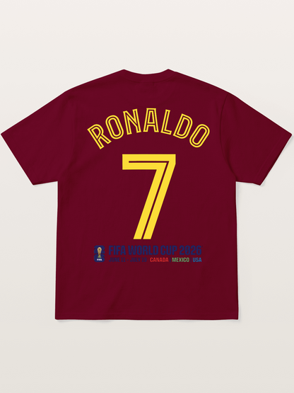 Ronaldo 7 World Cup 2026 Gildan T-shirt