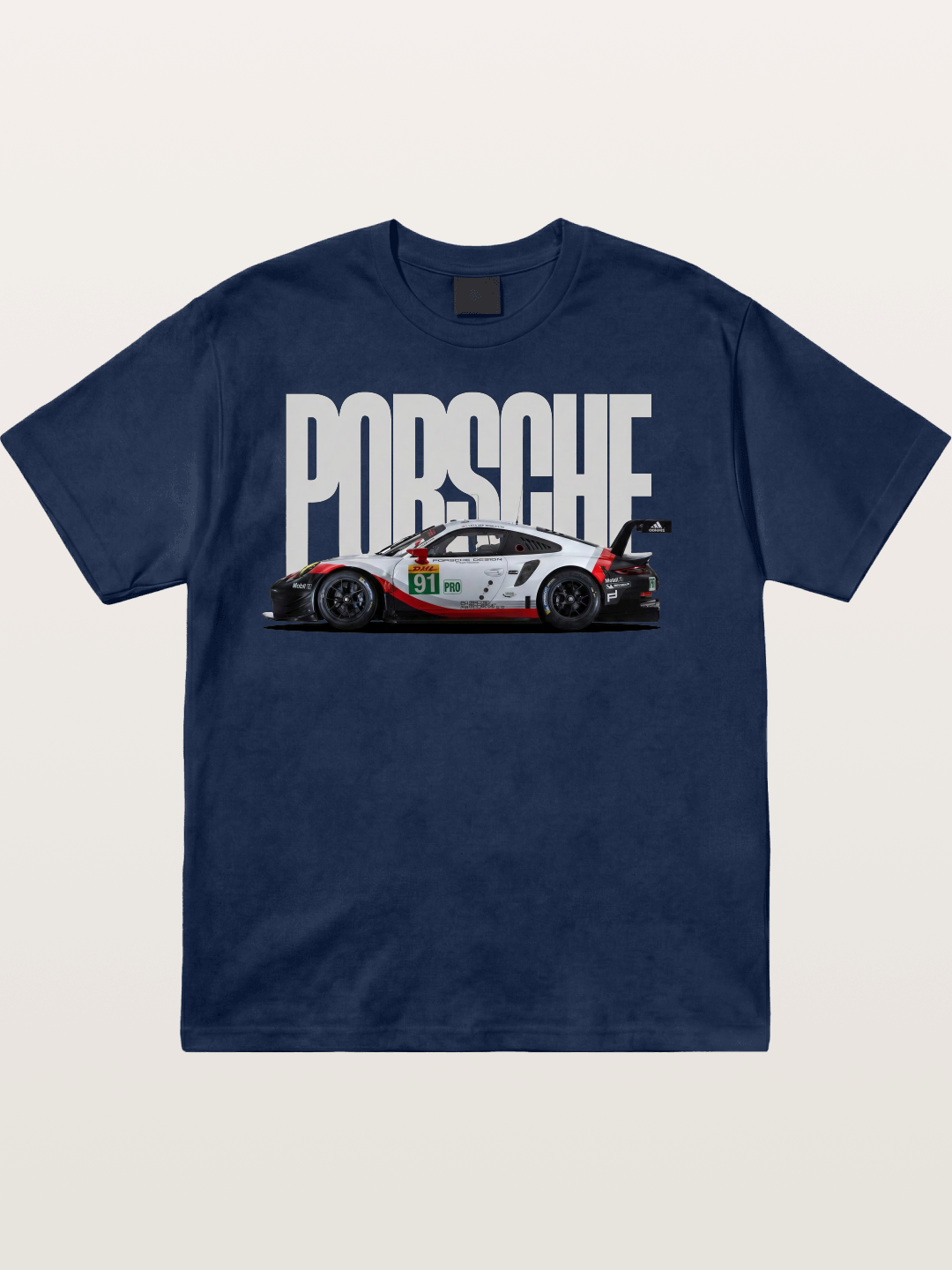 Porsche 911 Race Livery Poster Cotton T-shirt