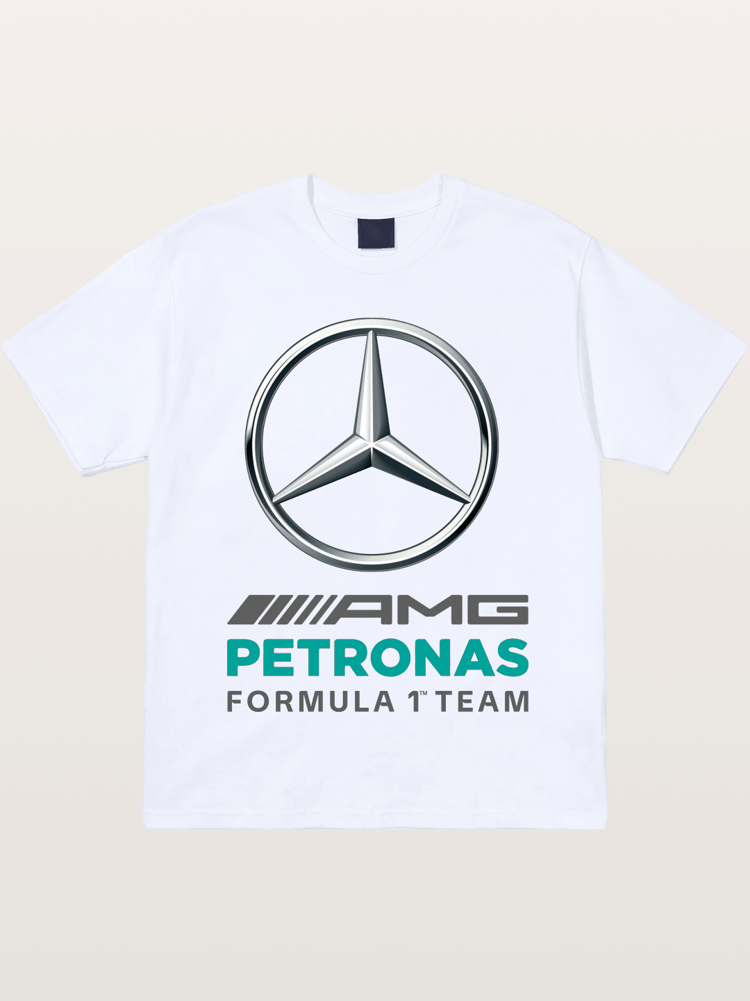 F1 Mercedes Petronas Team Logo Gildan T-shirt