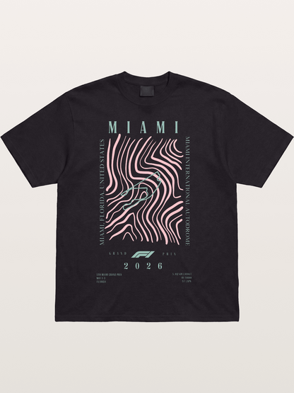 2026 Miami Grand Prix Graphic Cotton T-shirt