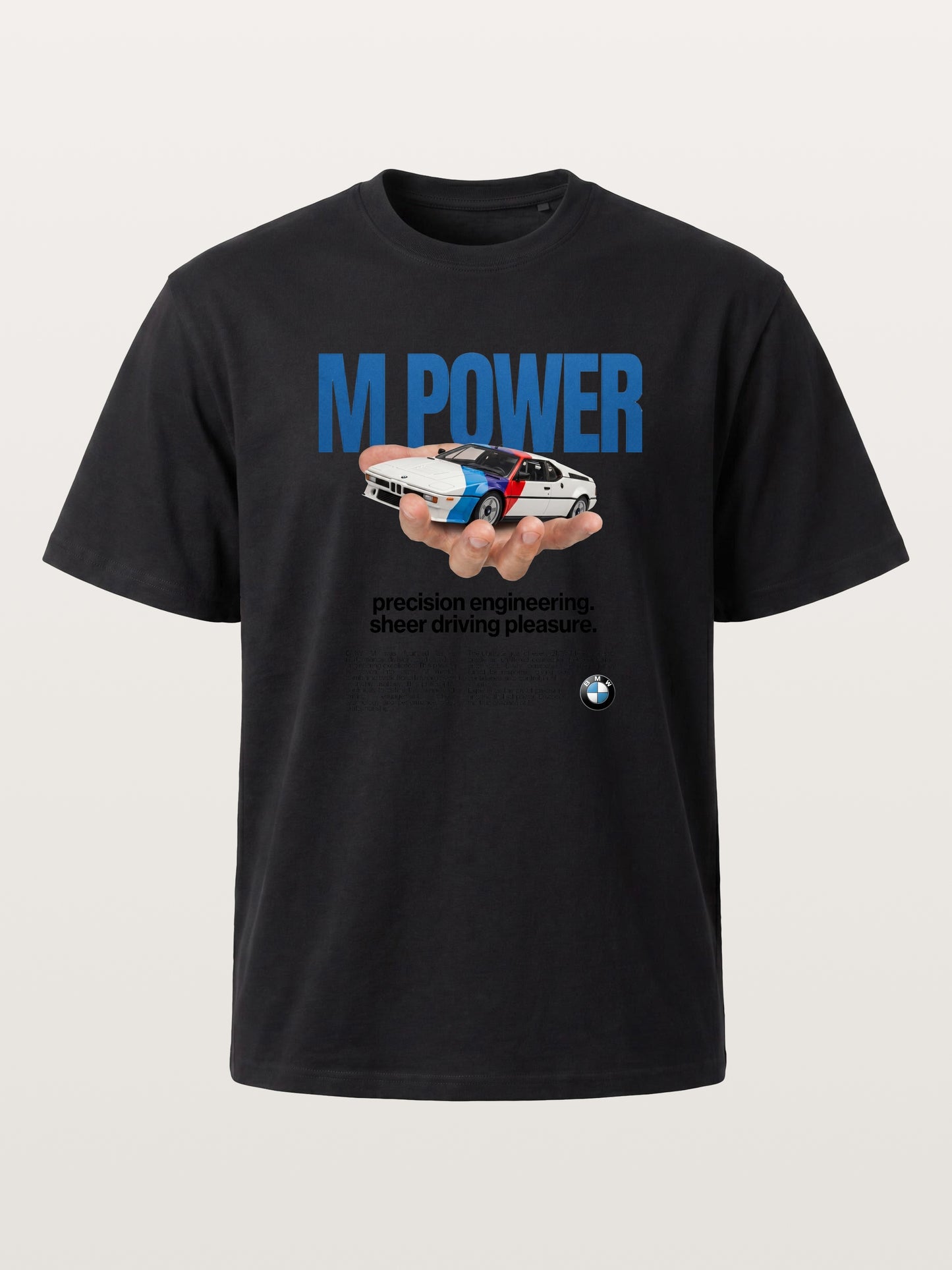 M Power Precision BMW Print Cotton T-shirt