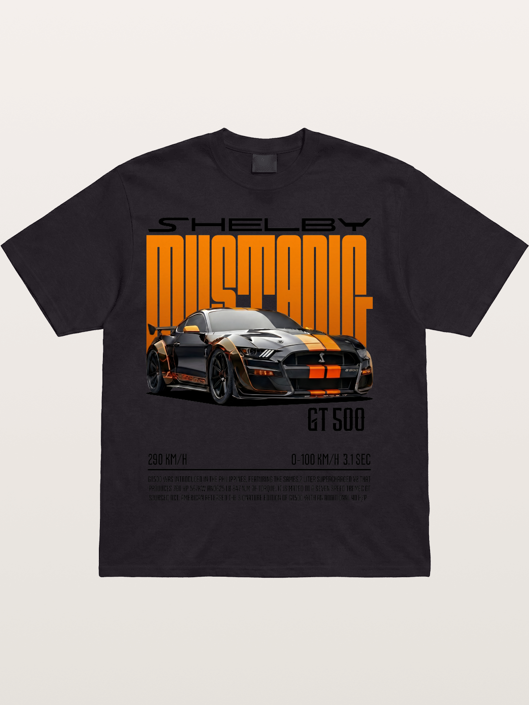Shelby Mustang GT500 Art Cotton T-shirt