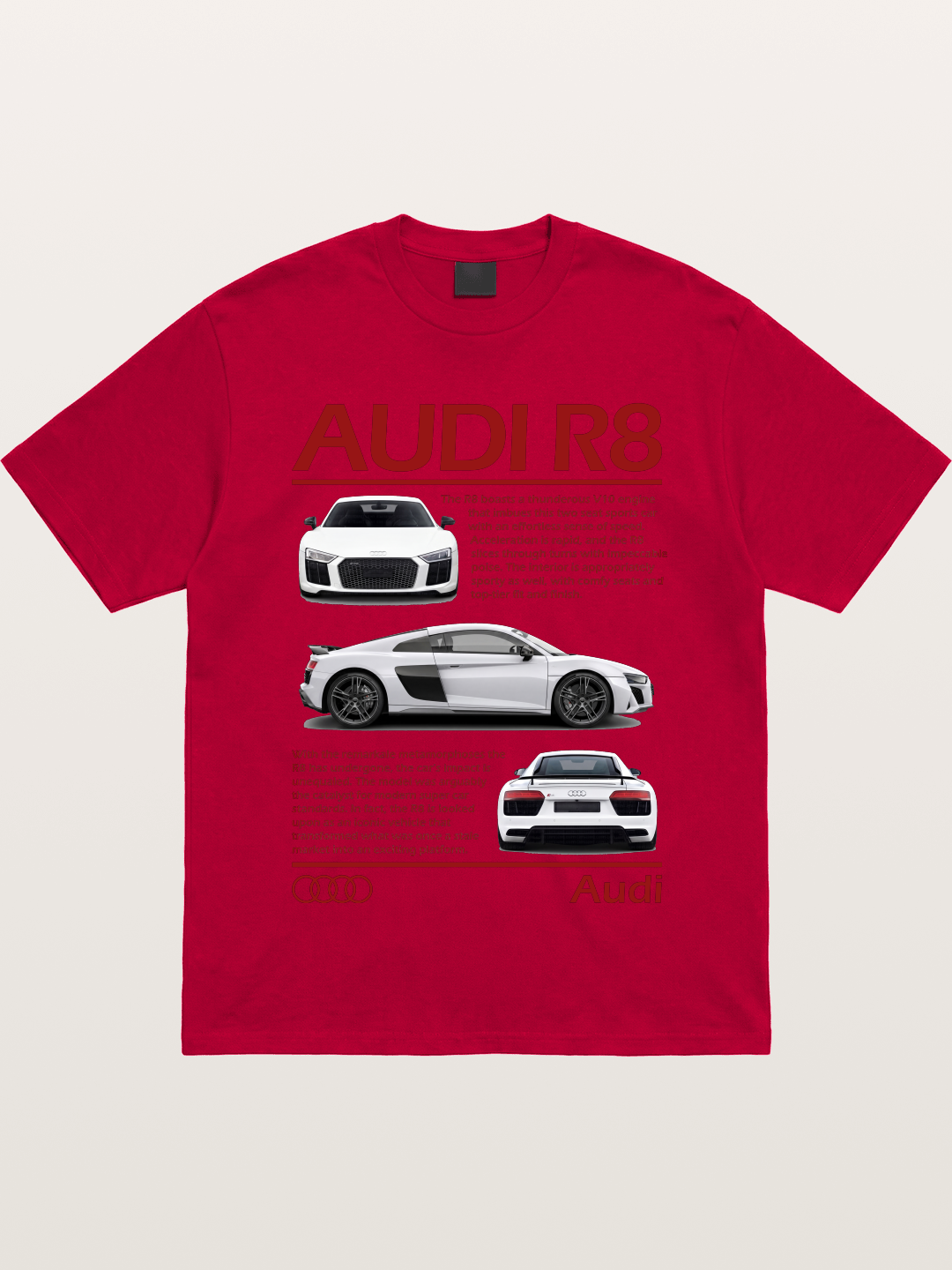 Audi R8 Multi Angle Showcase Gildan T-shirt