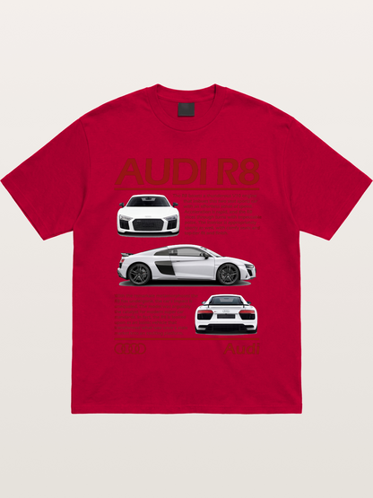 Audi R8 Multi Angle Showcase Gildan T-shirt