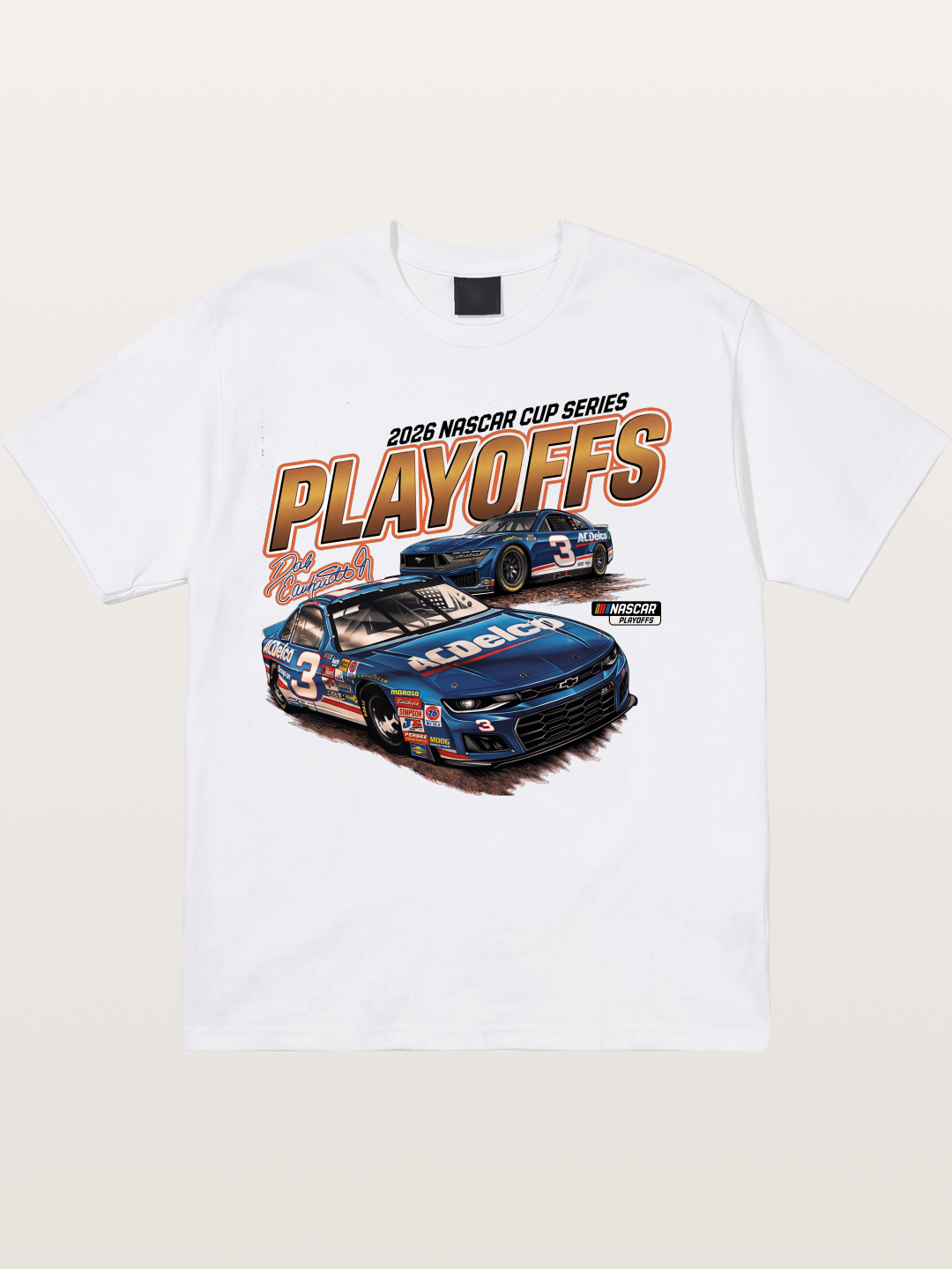 2026 NASCAR Playoffs Graphic Cotton T-shirt