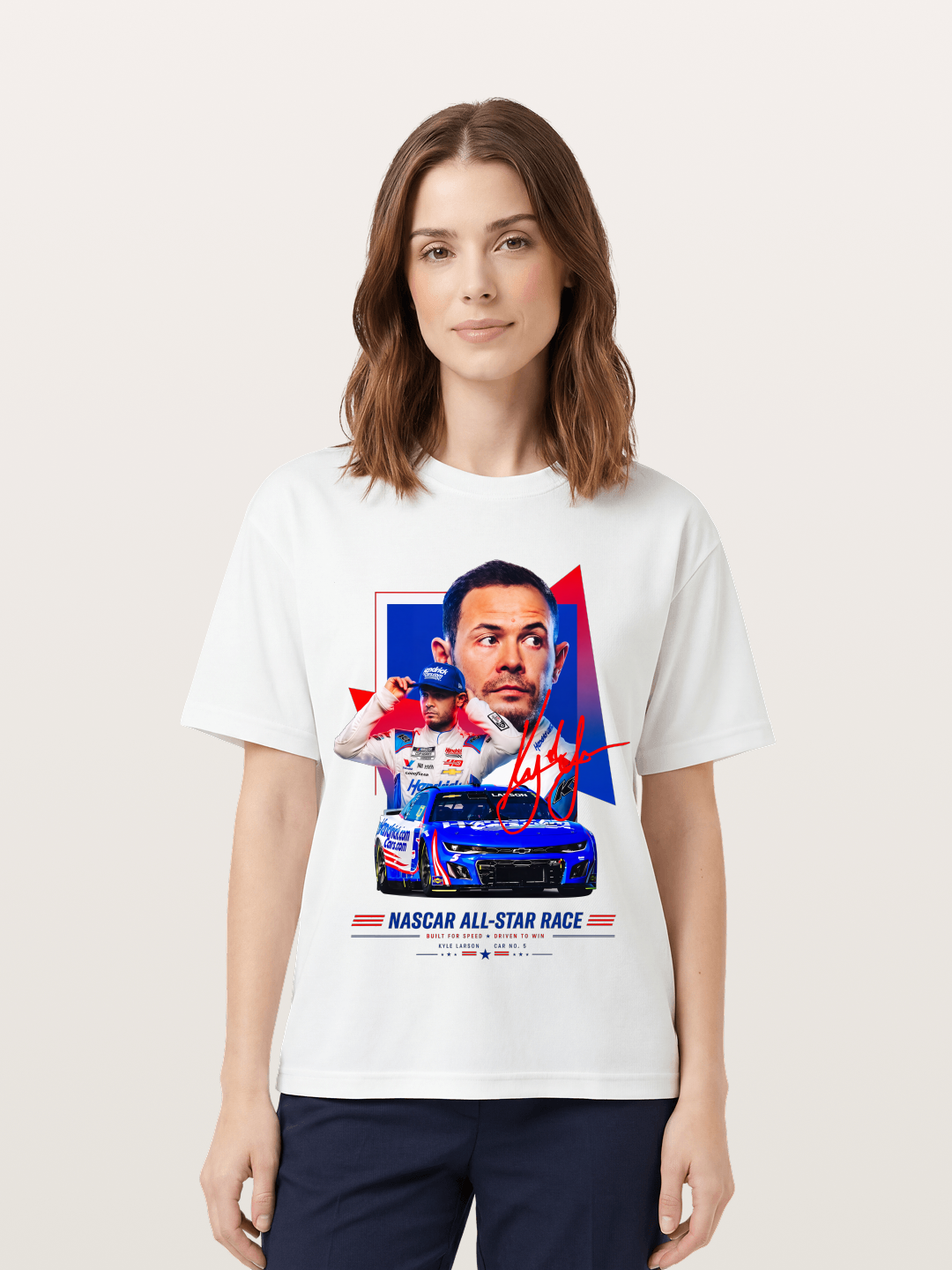 Kyle Larson NASCAR All-Star Graphic Cotton T-shirt