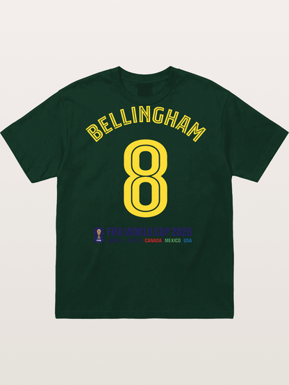 Bellingham 8 World Cup 2026 Gildan T-shirt