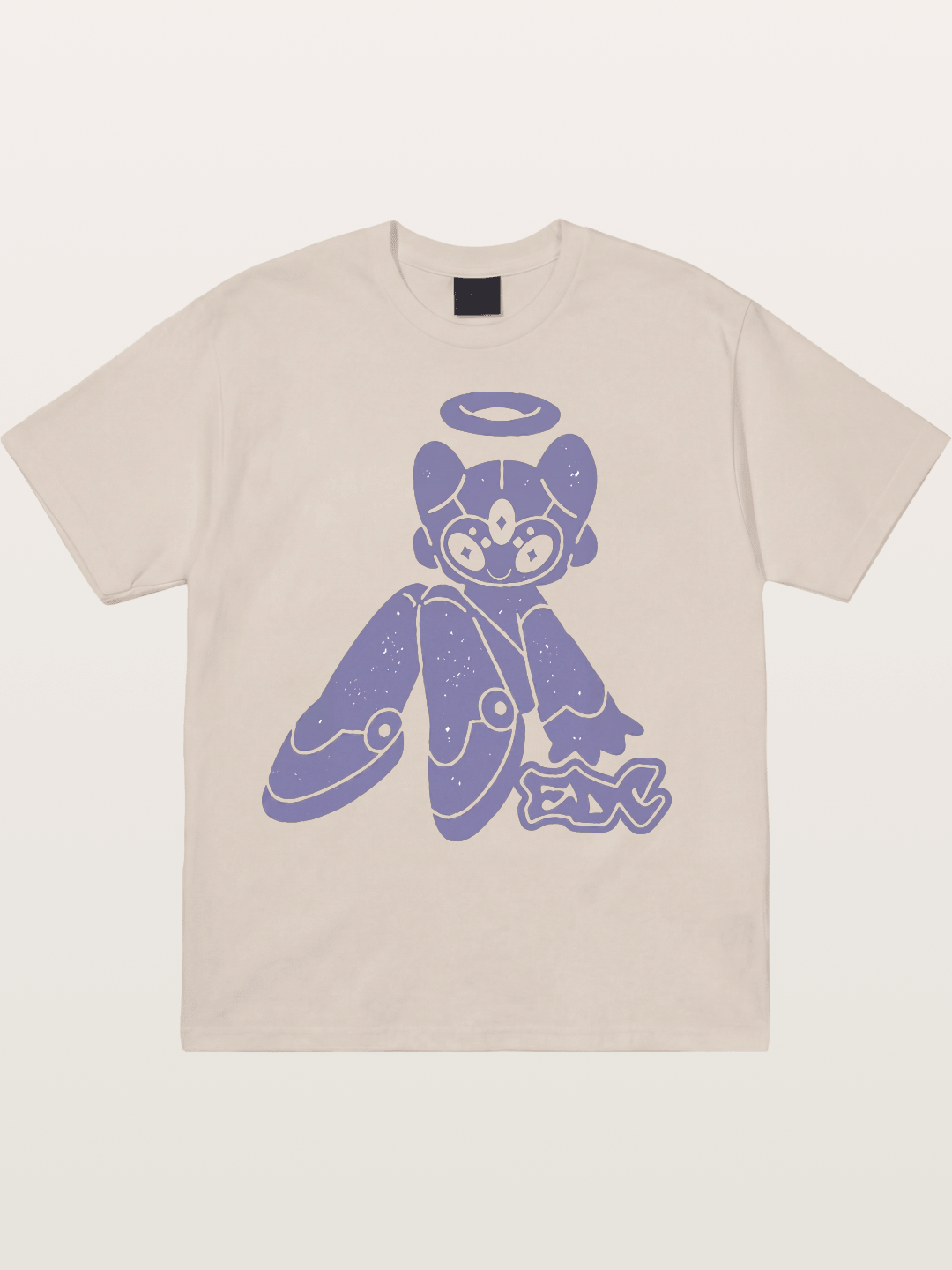 Angel Bear EDC Festival Art Cotton T-shirt