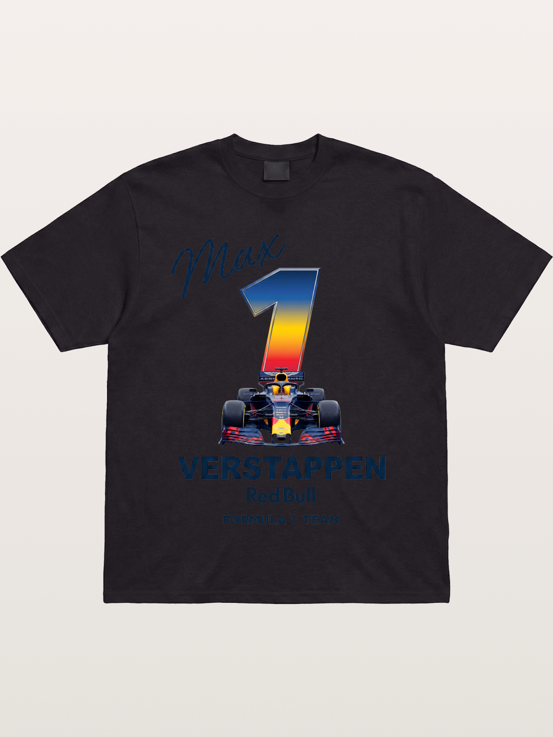 Max Verstappen Red Bull 1 Print Gildan T-shirt