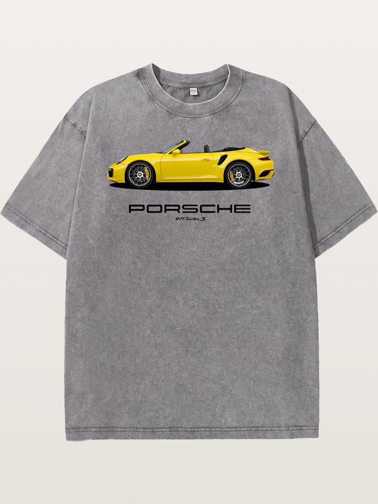 Yellow Flash Washed T-shirt