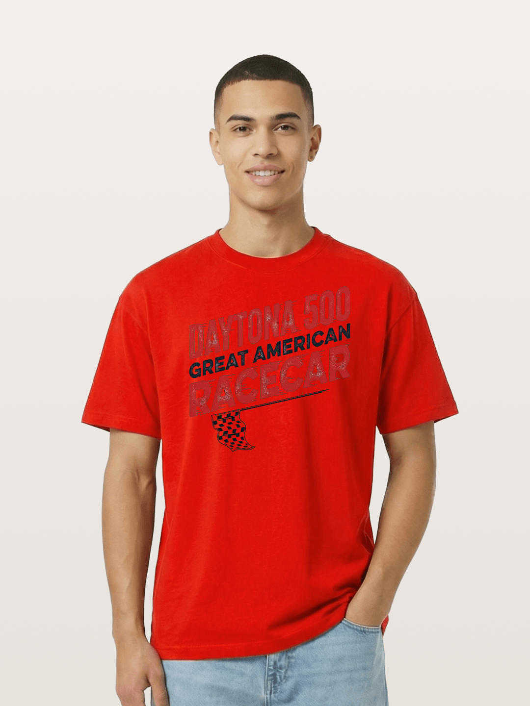 Daytona Race Cotton T-shirt