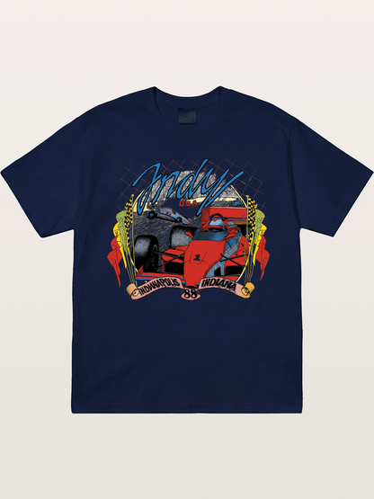 Indy 500 Retro Gildan T-shirt