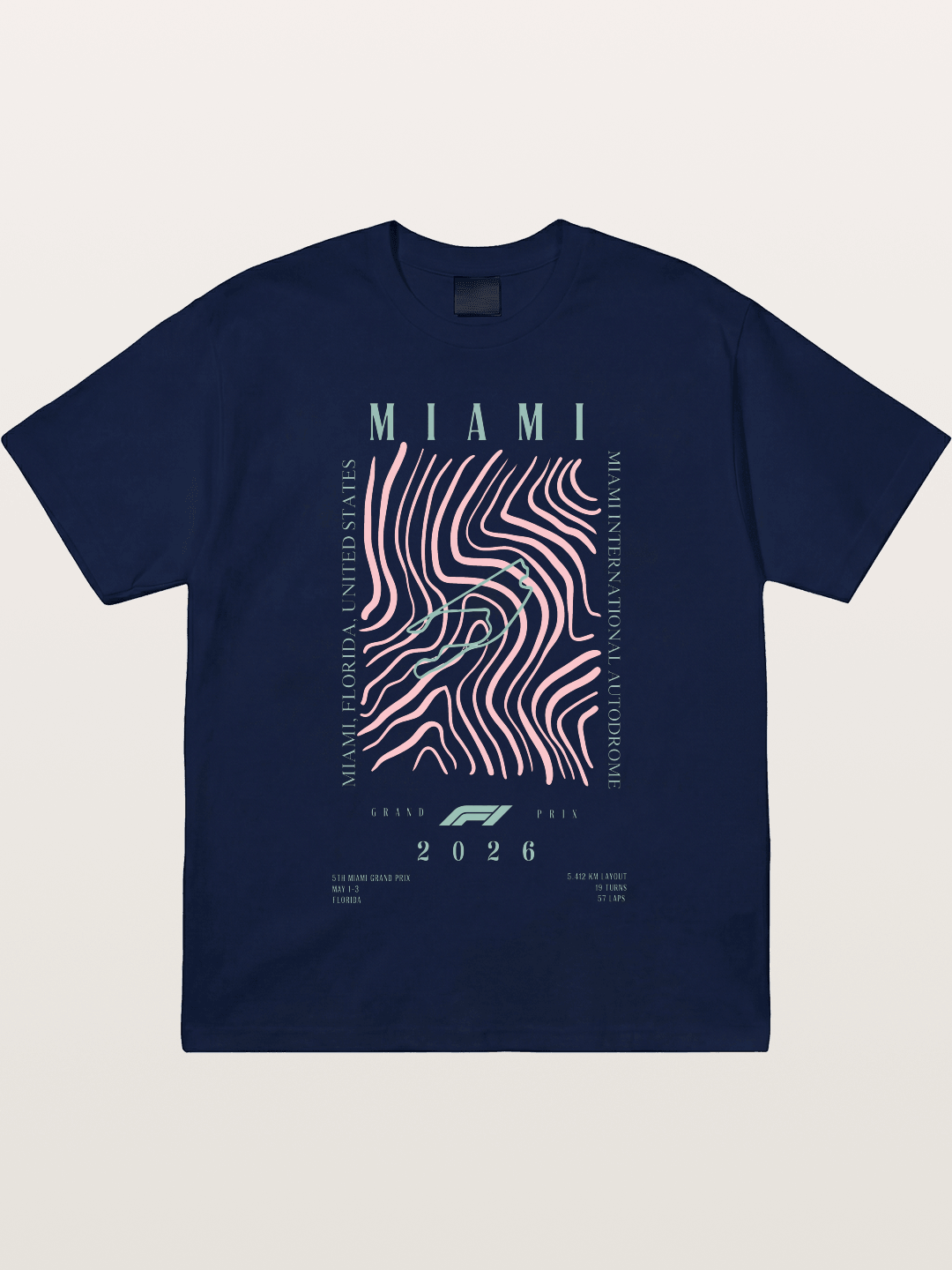 2026 Miami Grand Prix Graphic Gildan T-shirt