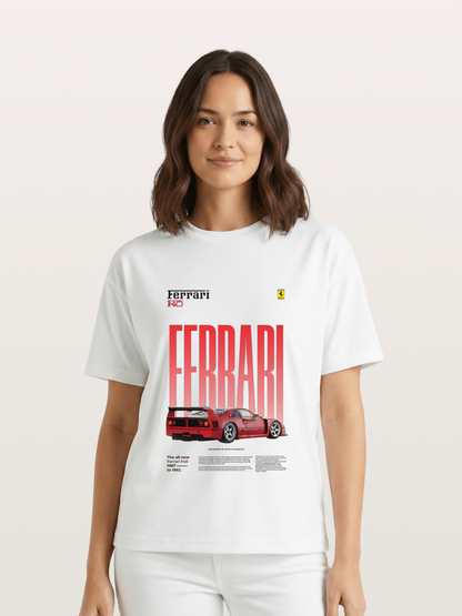 Gradient Red Gildan T-shirt