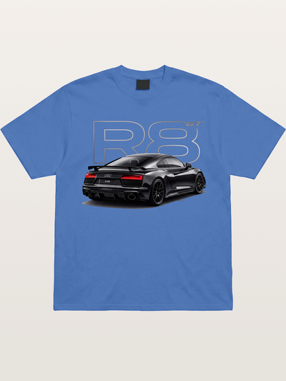 Audi R8 GT Black Rear End Gildan T-shirt