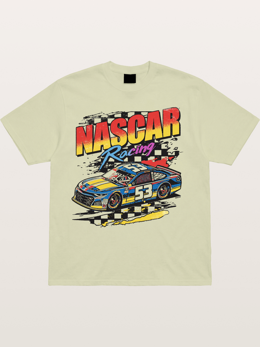 Checkered Flag 53 Cotton T-shirt