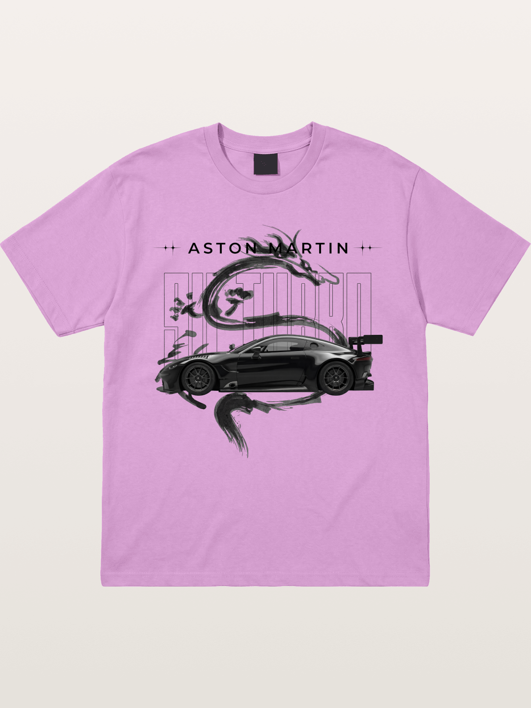 Aston Black Gildan T-shirt