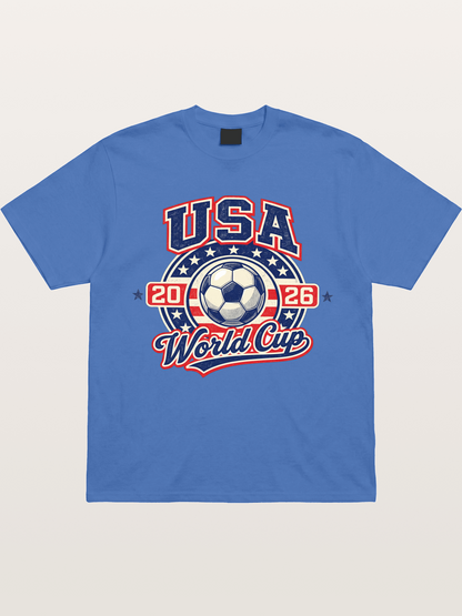 USA World Cup 2026 Retro Badge Gildan T-shirt