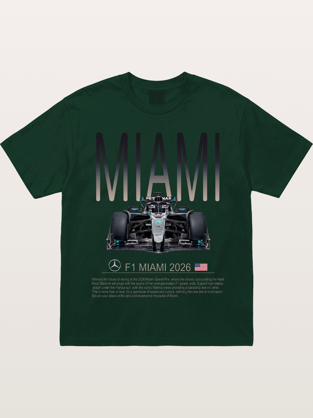 Mercedes Miami F1 2026 Gildan T-shirt