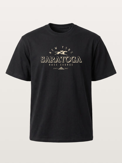Saratoga Vintage Gold Tone Mark Gildan T-shirt