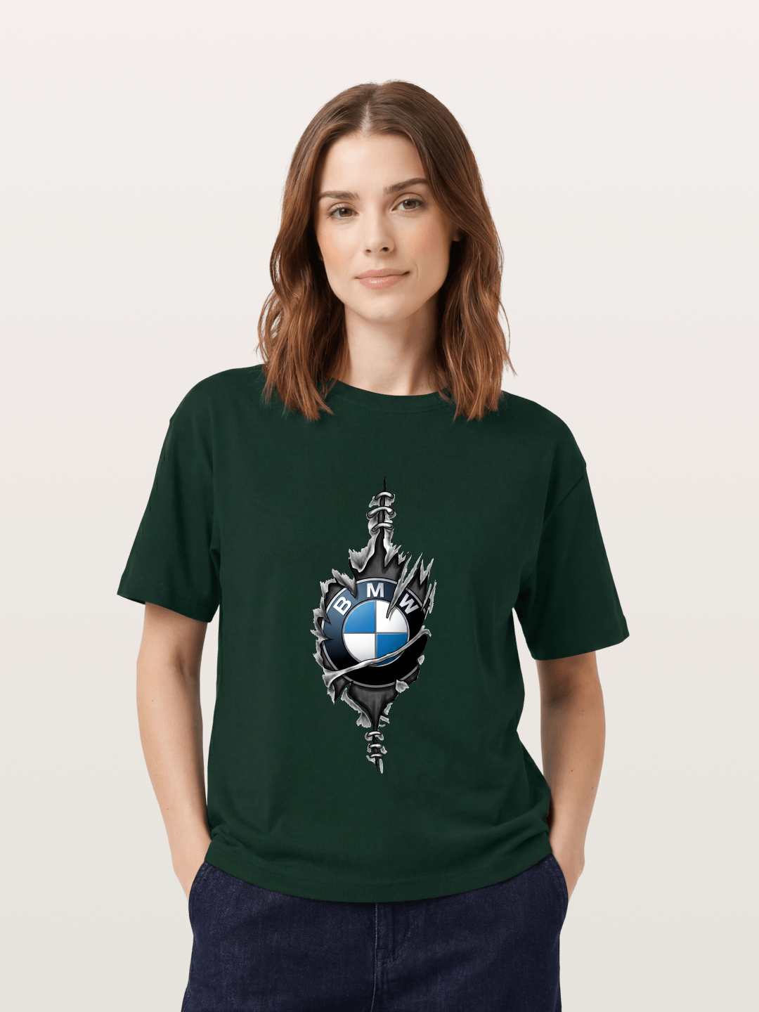 BMW Thorn Wreath Emblem Art Gildan T-shirt