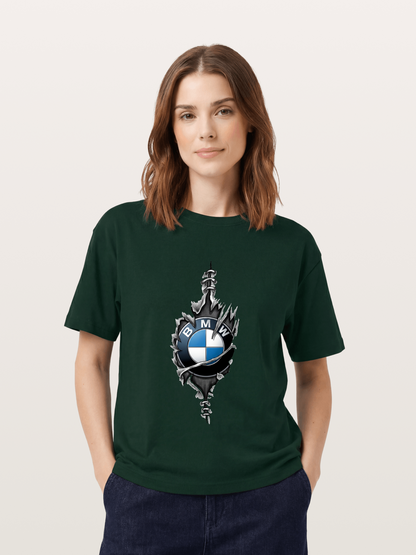 BMW Thorn Wreath Emblem Art Gildan T-shirt