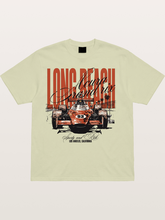 Long Beach Grand Prix Art Cotton T-shirt