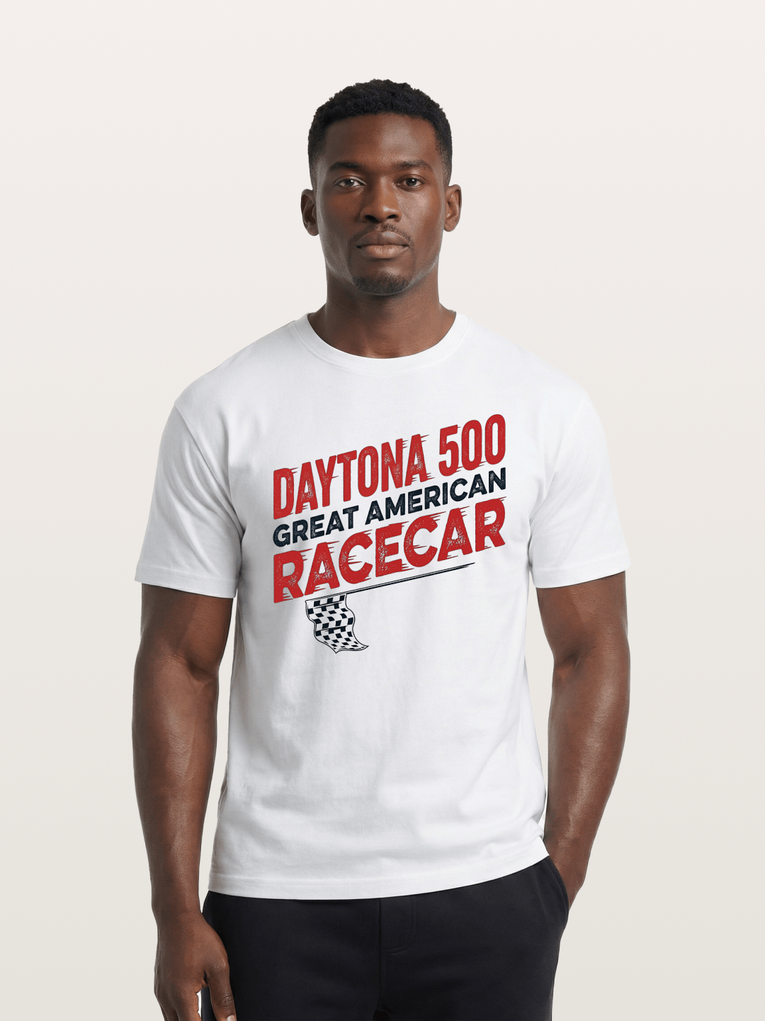 Daytona Race Cotton T-shirt