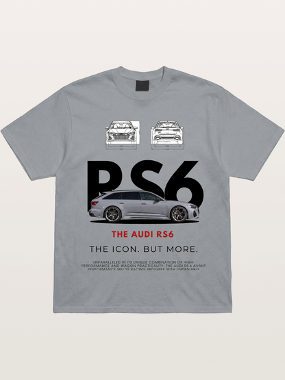 Audi RS6 Avant Poster Art Gildan T-shirt