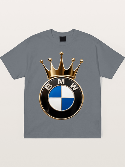 BMW Crown Emblem Graphic Cotton T-shirt