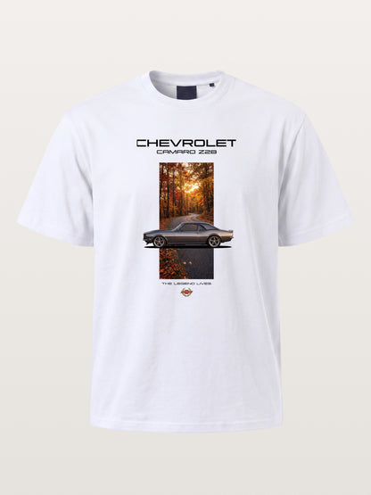 Camaro Z28 Desert Sunset Art Gildan T-shirt